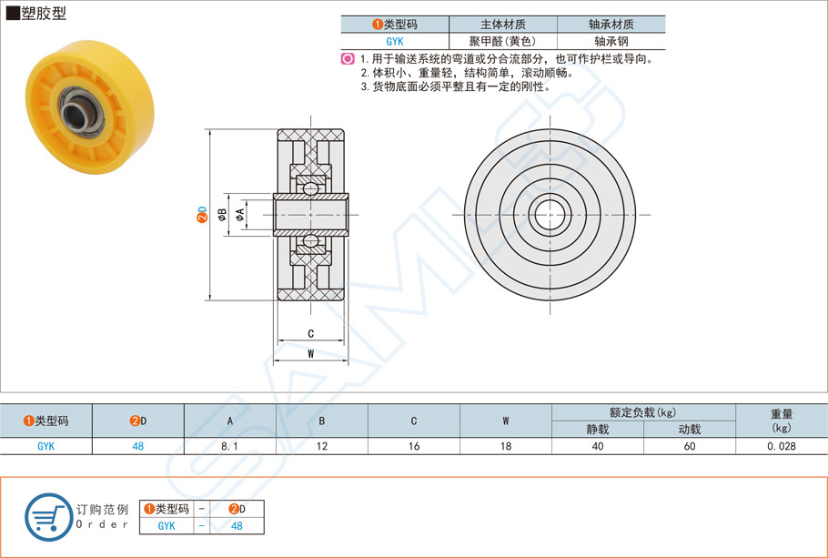 塑膠福來(lái)輪在揀選貨架的應(yīng)用方案