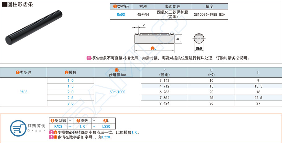 圓柱形齒條的使用壽命是多久