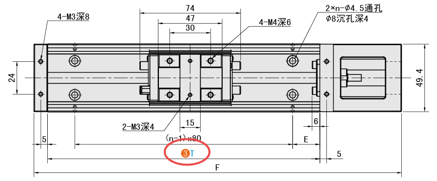 T（軌道長(zhǎng)）