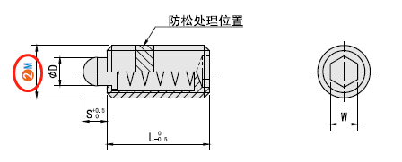 M（螺紋公稱）