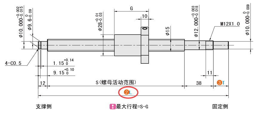 L（總長(zhǎng)）