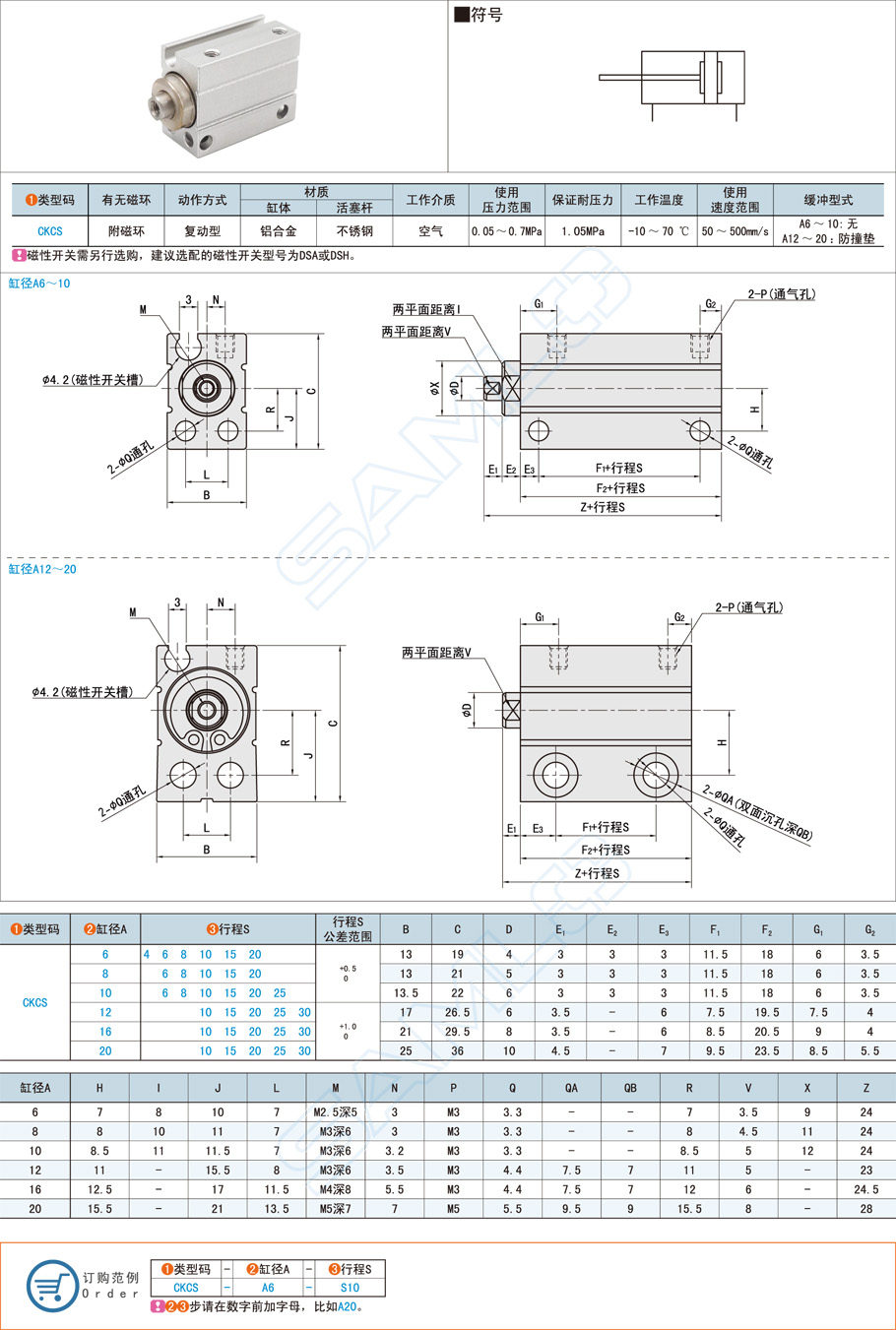 小型自由安裝氣缸在測試治具中的應用方案