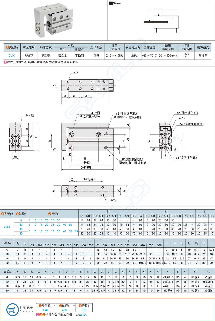 側(cè)軌型精密滑臺(tái)氣缸的工作原理