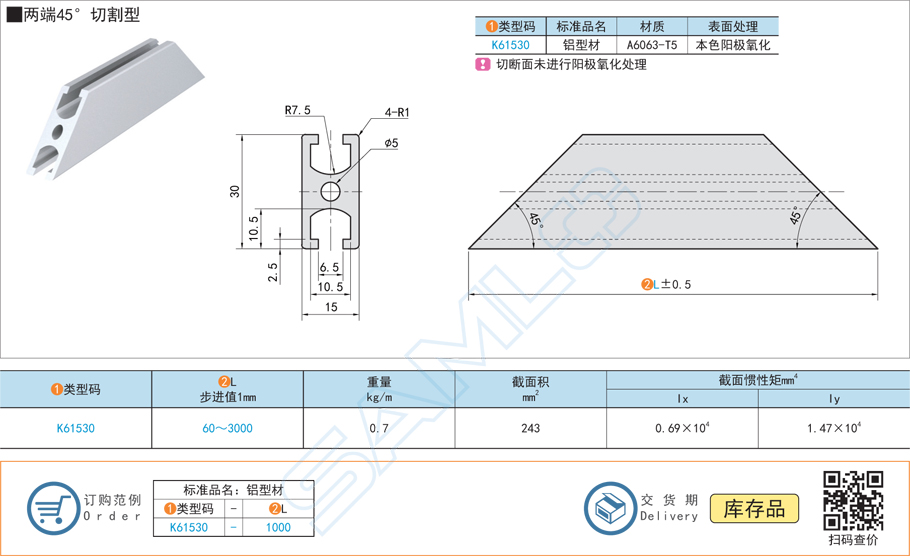 門框用鋁合金型材,鋁型材規(guī)格參數(shù)尺寸